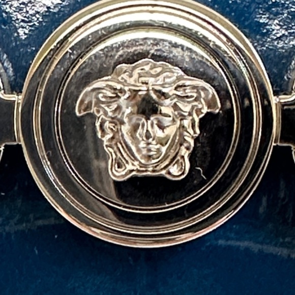 Versace Blue and Cream Mini Bag authentic 100%​​ - Picture 2 of 15